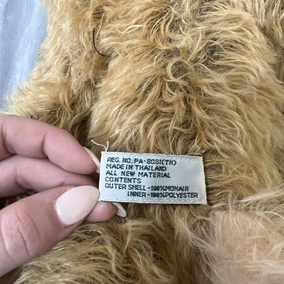 EFFANBEE BEAR ESSENTIALS-DUSTY THE RABBIT-Limited edition 231 OF 750 Pieces RARE - Picture 9 of 14